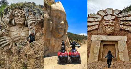 Cuatrimotos en Morada de los Dioses, Acueducto Fortaleza y Laguna de Piuray
